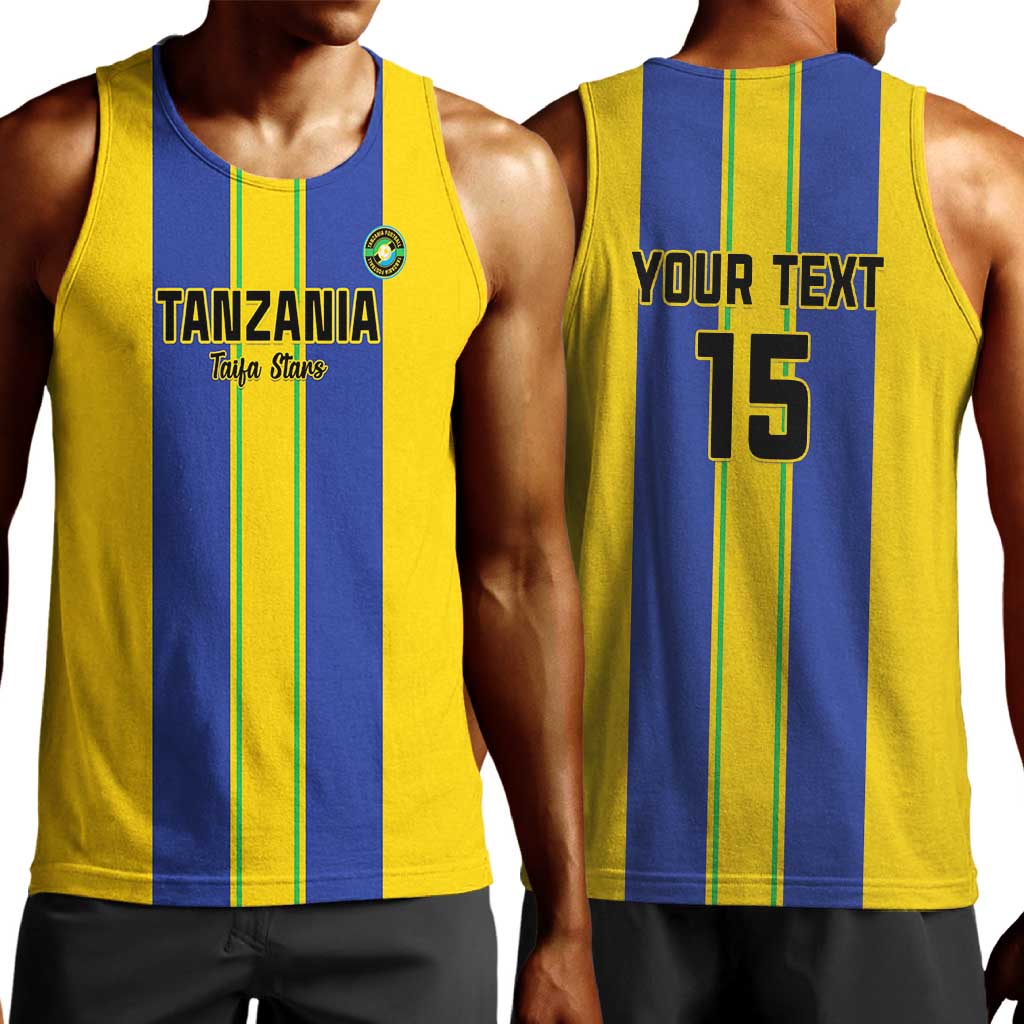 Custom Afro Tanzania Football Men Tank Top We Are Champions LT15