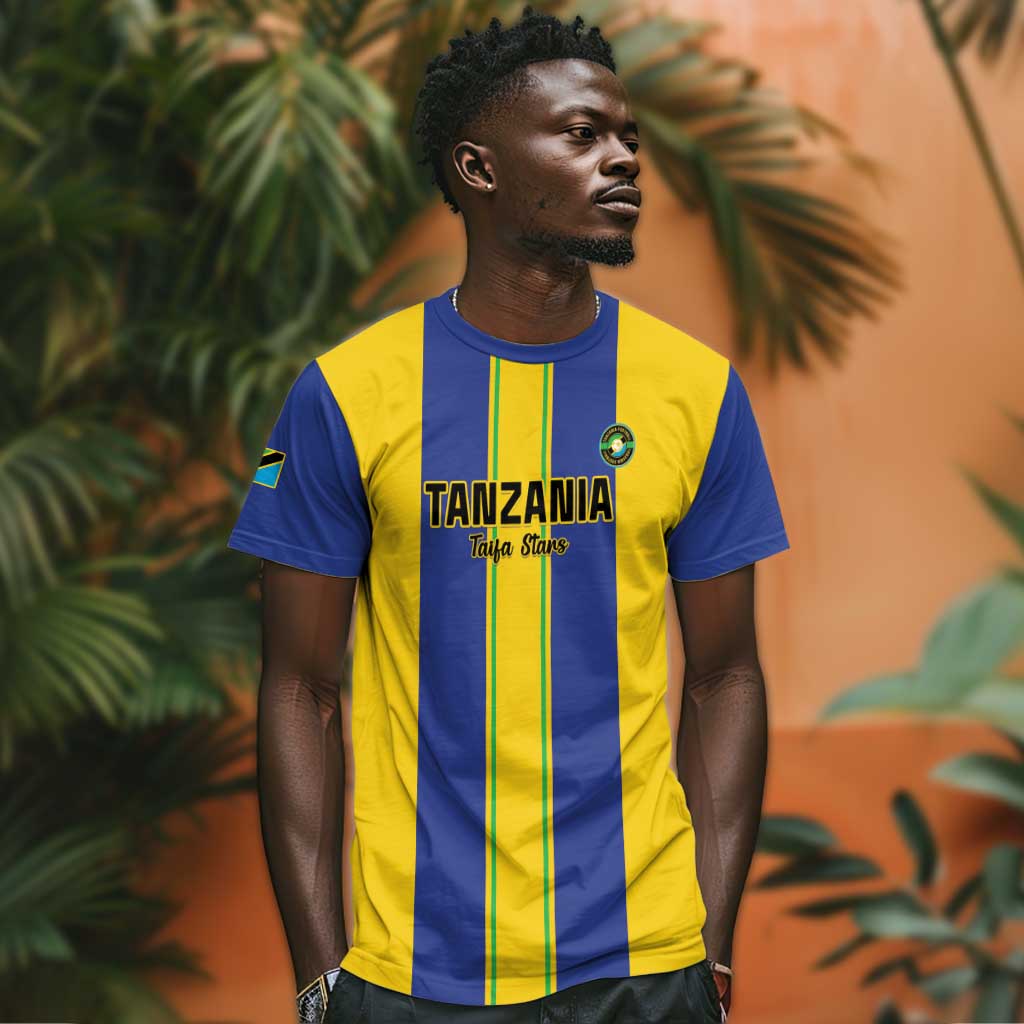 Custom Afro Tanzania Football T shirt We Are Champions LT15