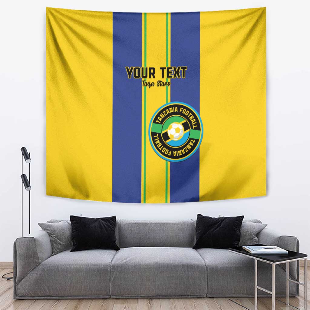 Custom Afro Tanzania Football Tapestry We Are Champions LT15