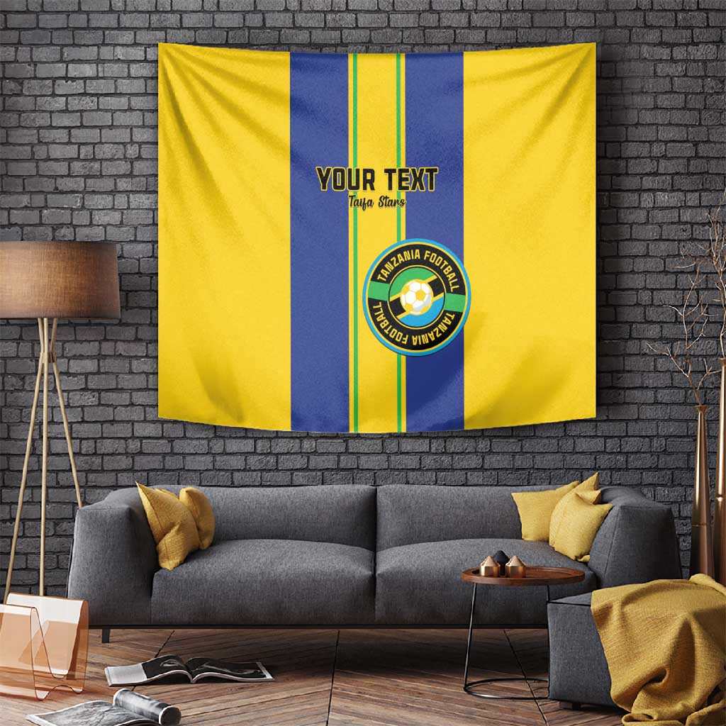 Custom Afro Tanzania Football Tapestry We Are Champions LT15