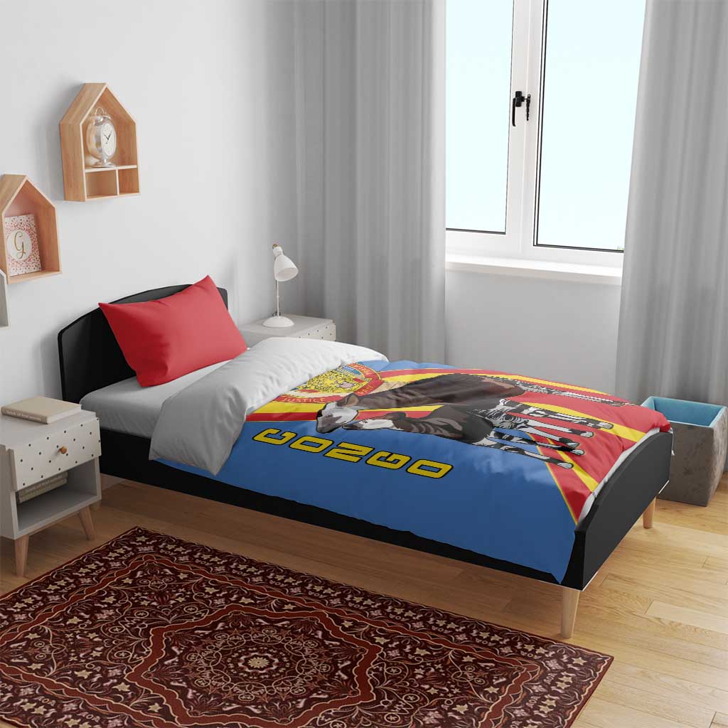 DR Congo Bedding Set Okapi Coat Of Arms LT15