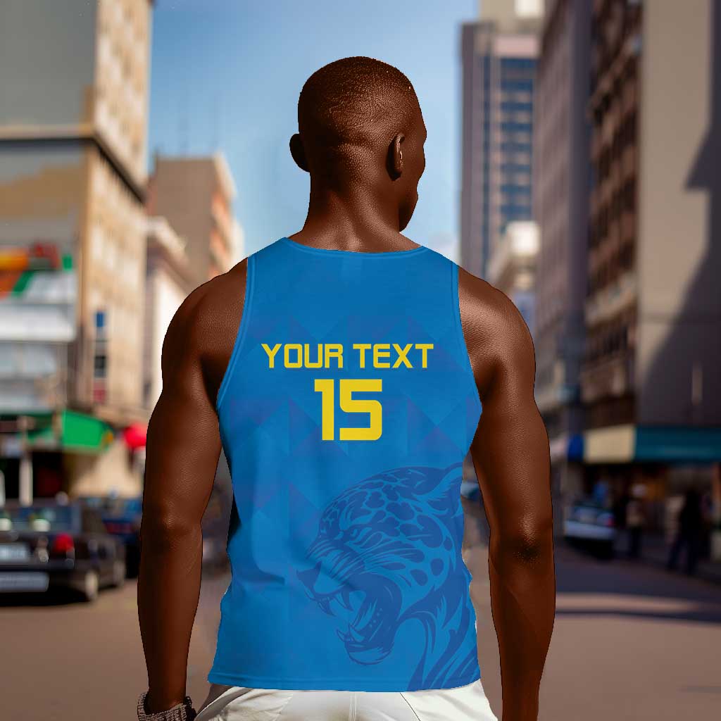 DR Congo Football Custom Men Tank Top Go Champions LT15
