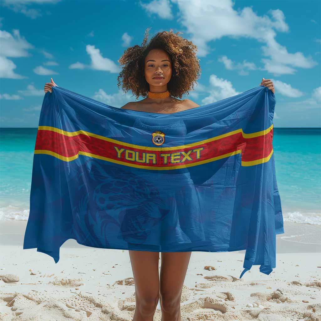 DR Congo Football Custom Sarong Go Champions LT15