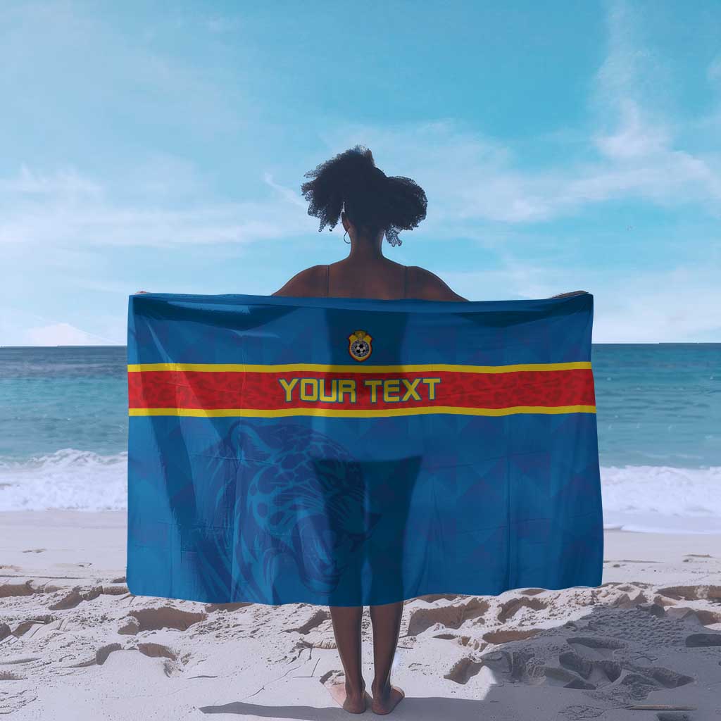 DR Congo Football Custom Sarong Go Champions LT15
