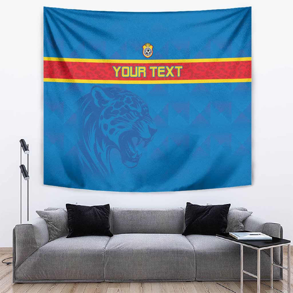 DR Congo Football Custom Tapestry Go Champions LT15