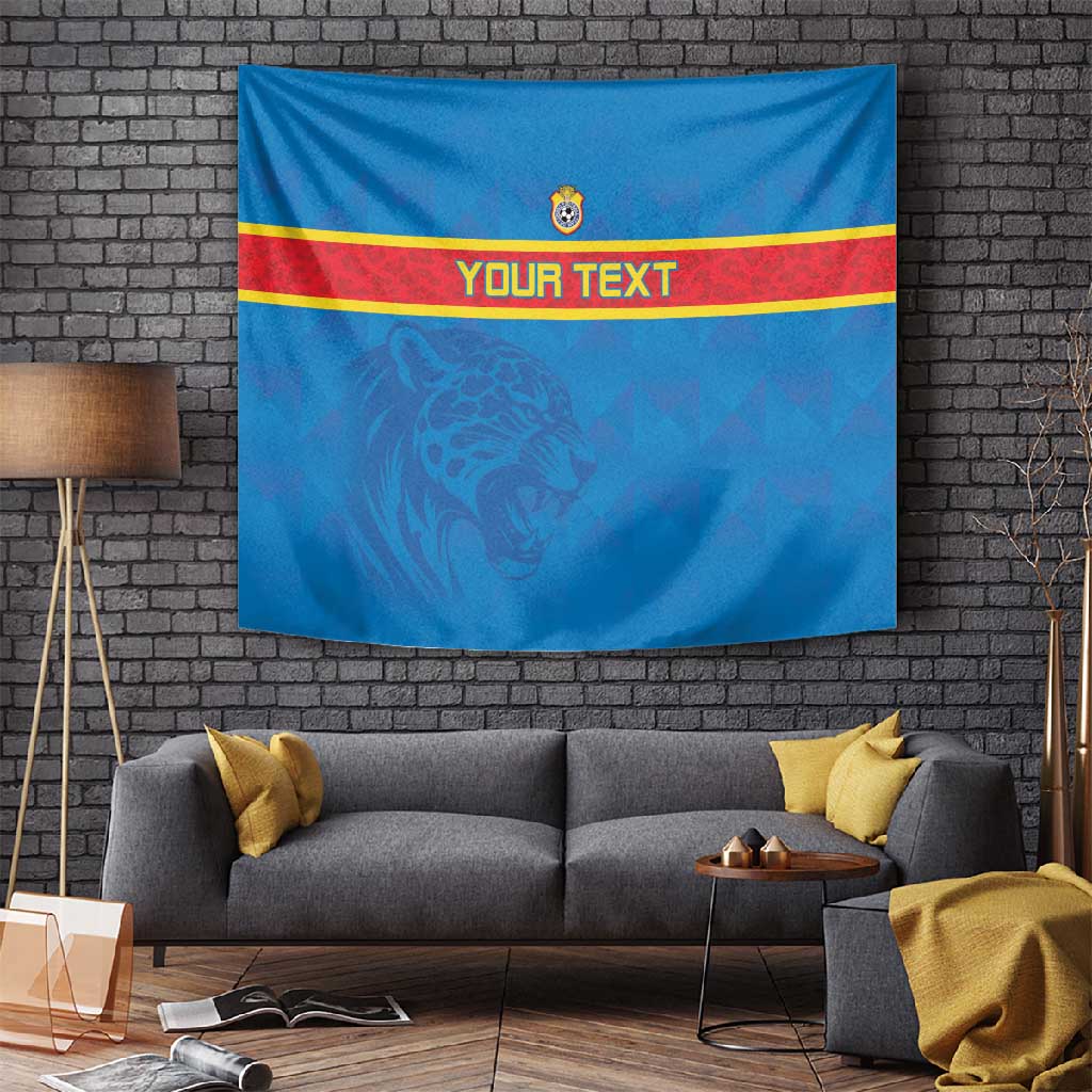 DR Congo Football Custom Tapestry Go Champions LT15