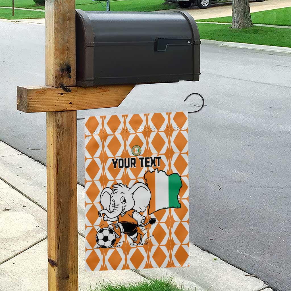 Custom Ivory Coast Football Garden Flag Go Champions LT15