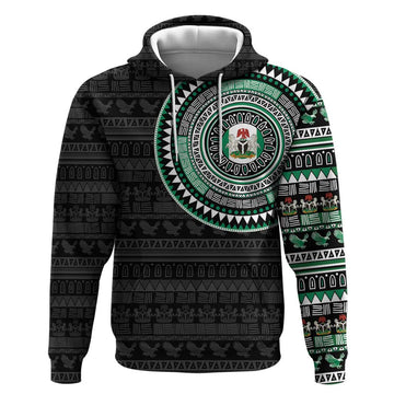 Nigeria Hoodie African Tribal Pattern LT15
