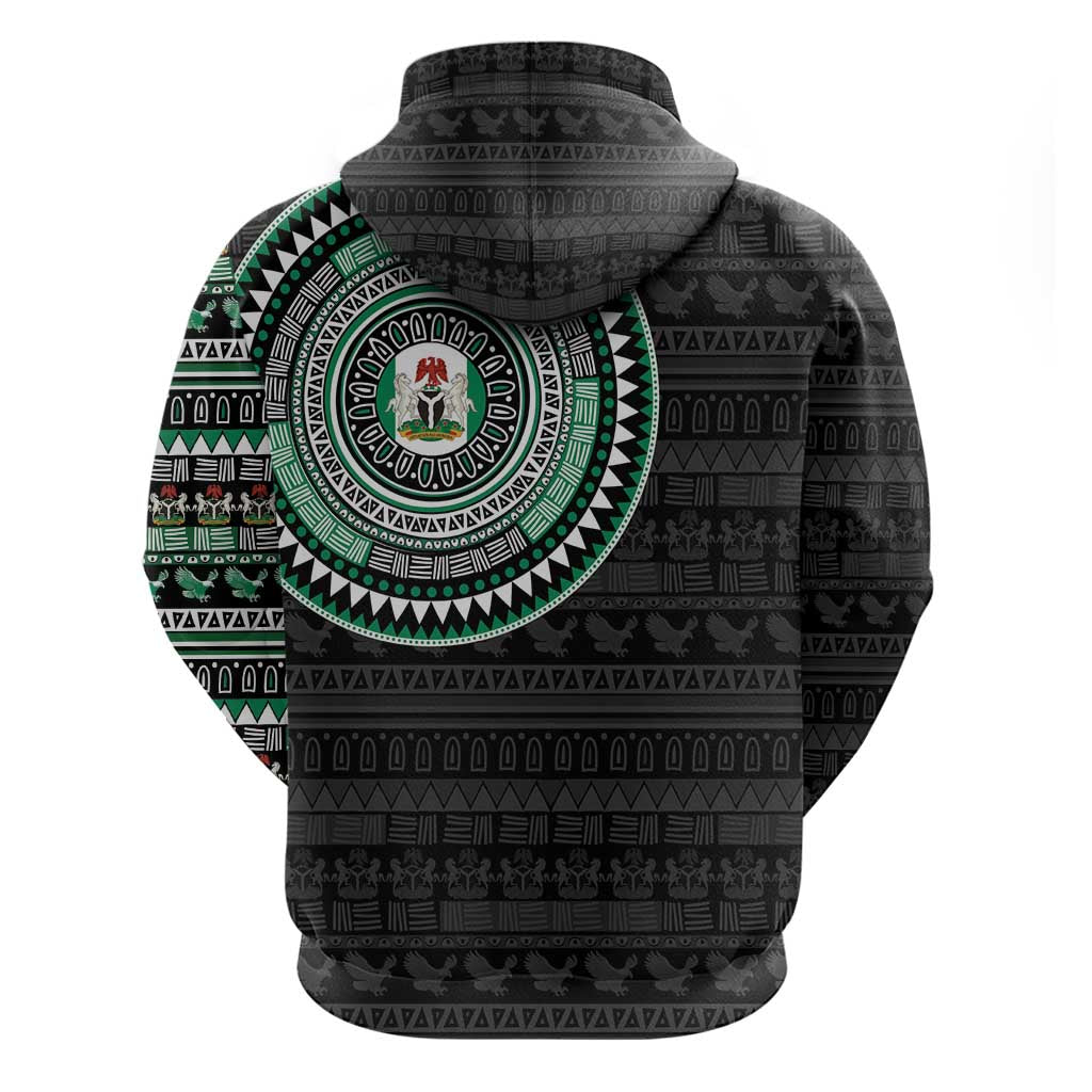 Nigeria Hoodie African Tribal Pattern LT15