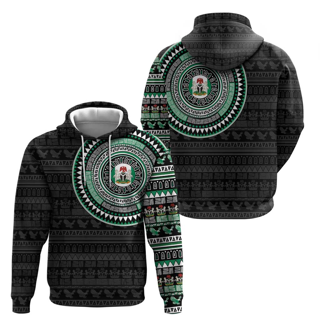Nigeria Hoodie African Tribal Pattern LT15
