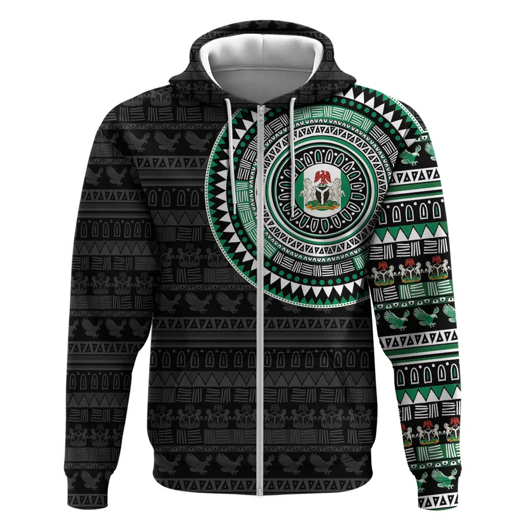 Nigeria Hoodie African Tribal Pattern LT15