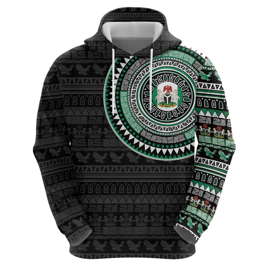 Nigeria Hoodie African Tribal Pattern LT15