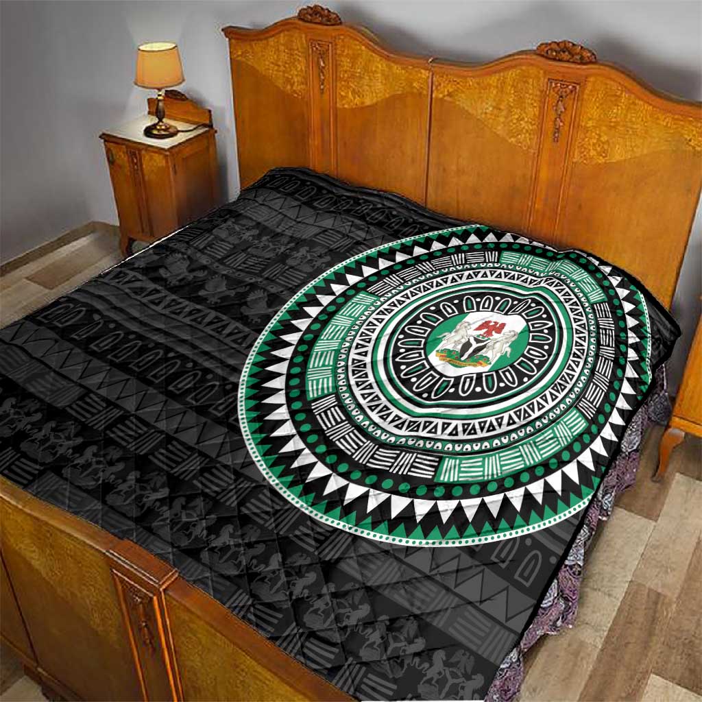 Nigeria African Tribal Pattern Quilt Chest Arm Tattoo LT15