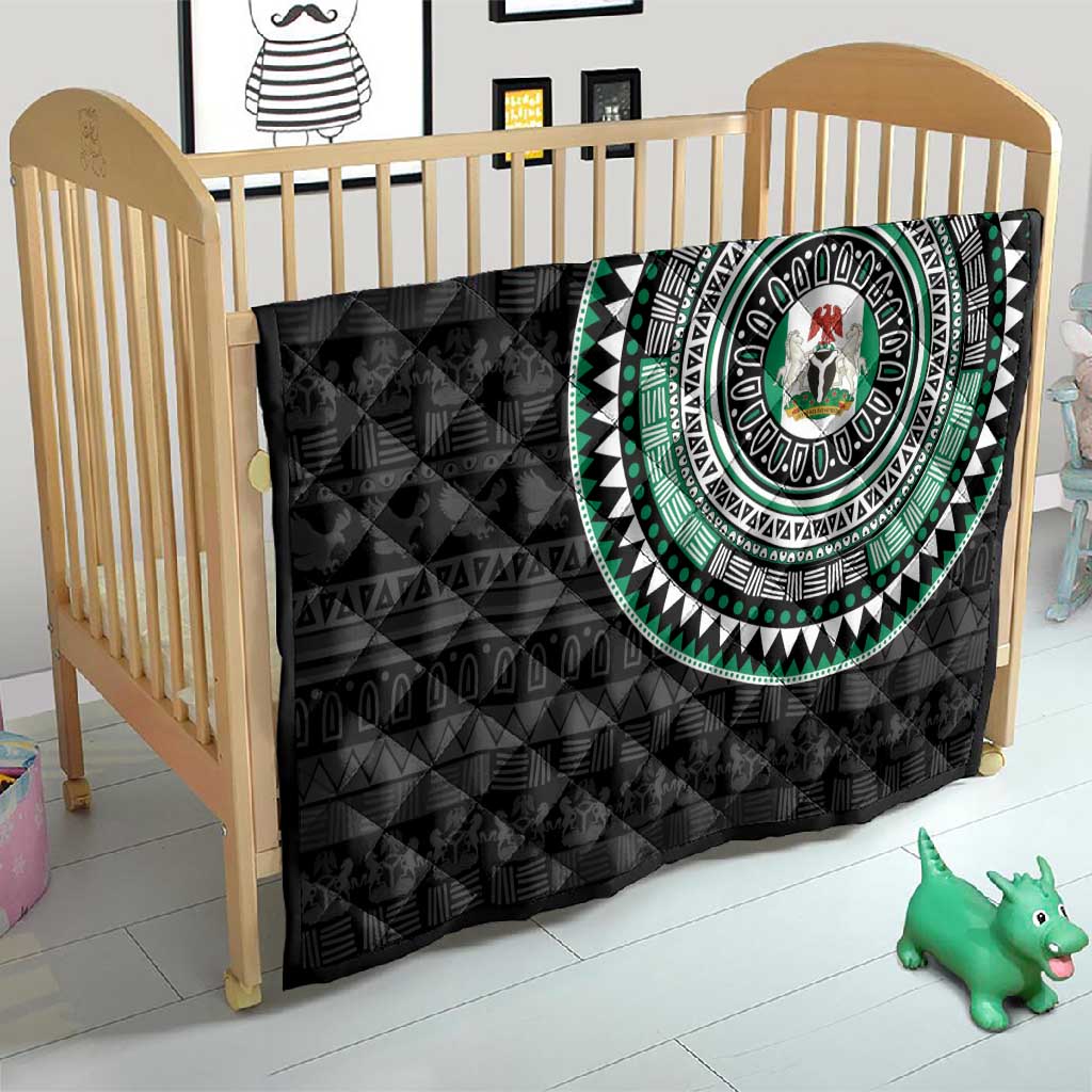 Nigeria African Tribal Pattern Quilt Chest Arm Tattoo LT15