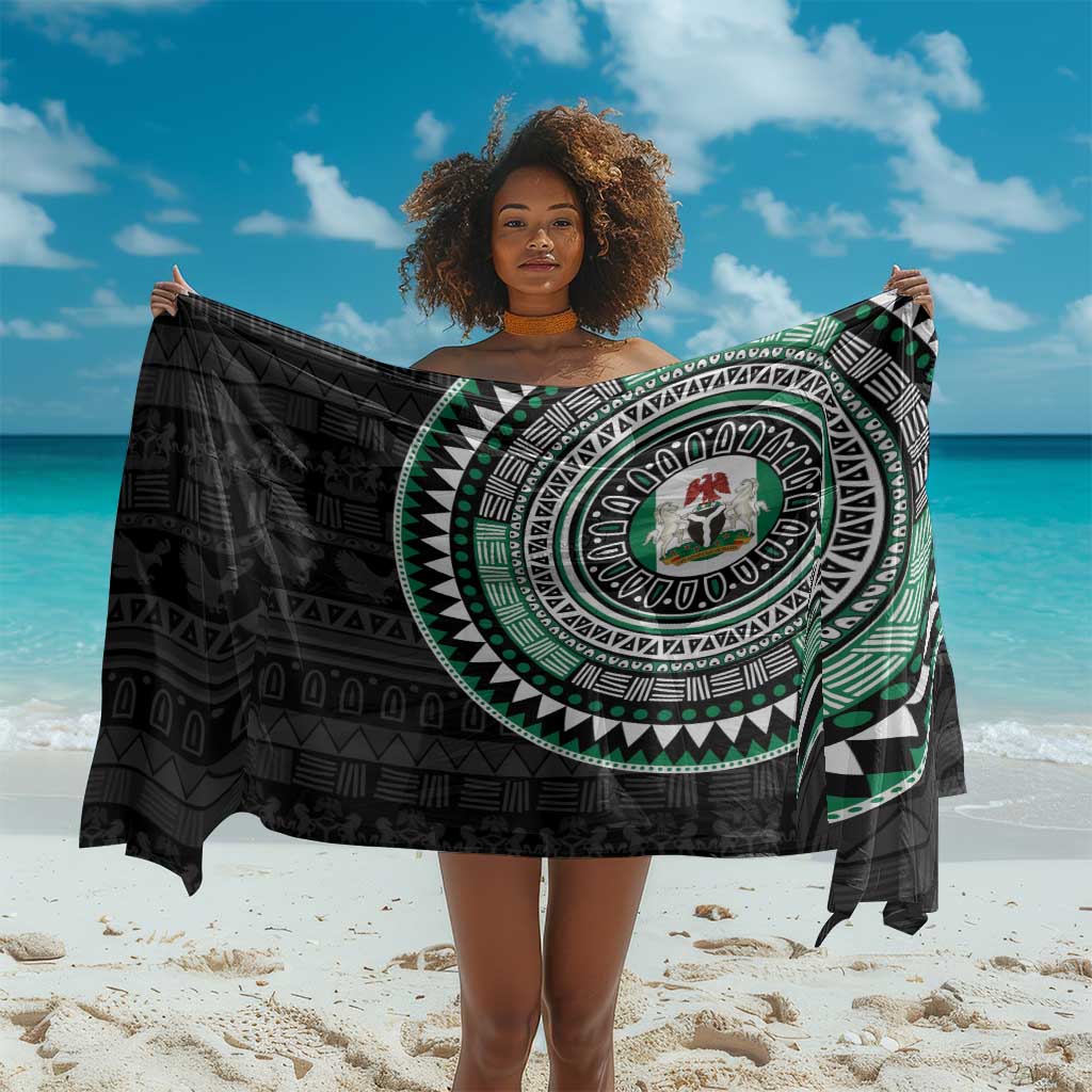 Nigeria African Tribal Pattern Sarong Chest Arm Tattoo LT15