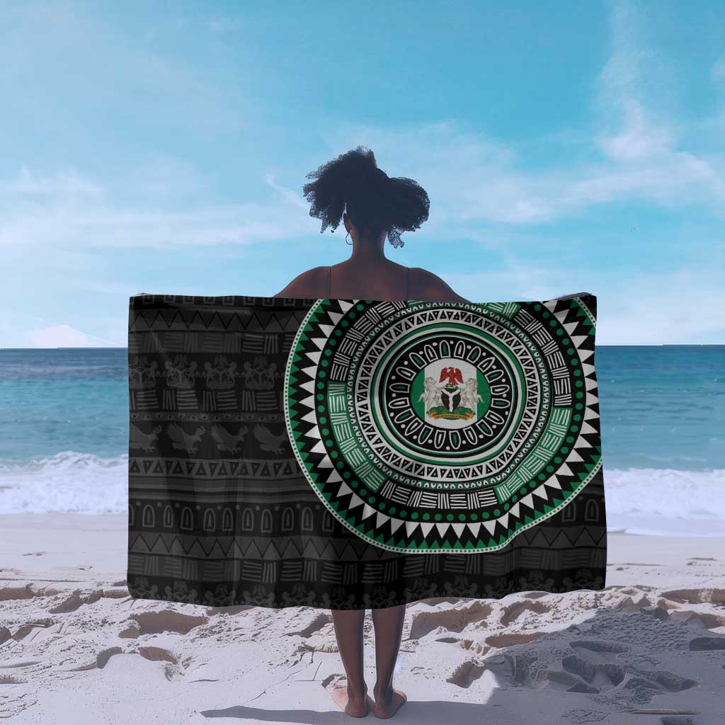 Nigeria African Tribal Pattern Sarong Chest Arm Tattoo LT15