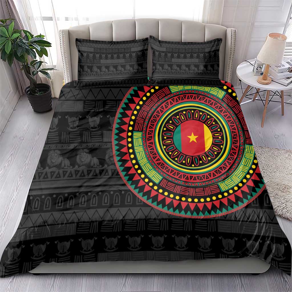 Cameroon African Tribal Pattern Bedding Set Chest Arm Tattoo LT15