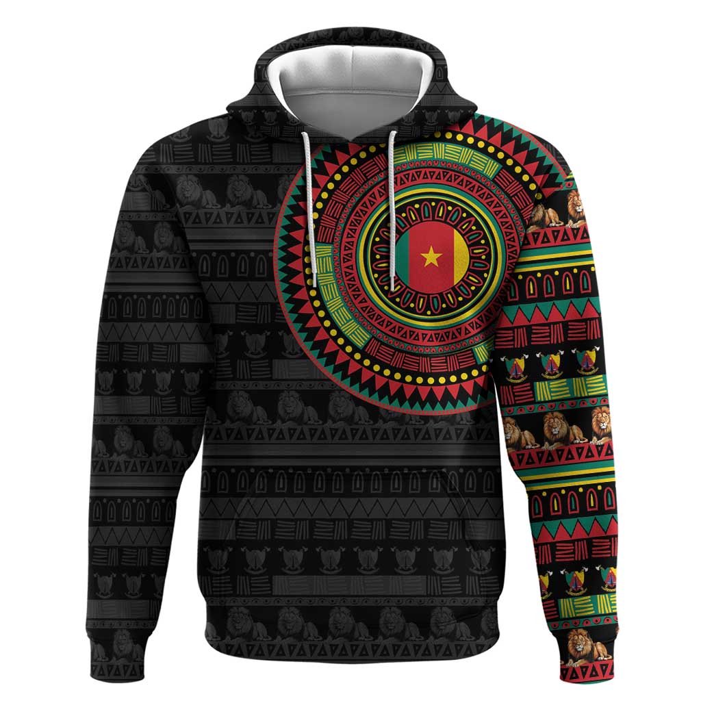Cameroon Hoodie African Tribal Pattern LT15