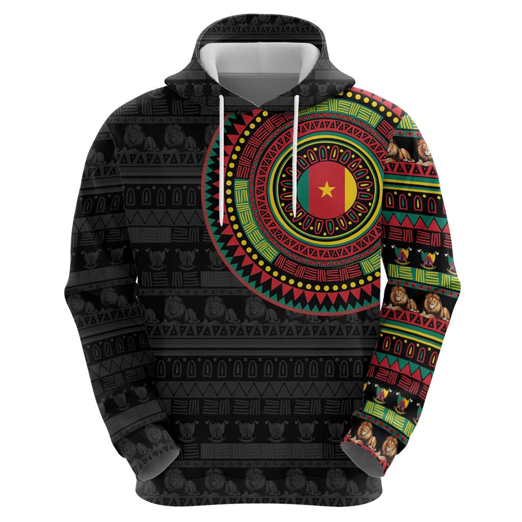 Cameroon Hoodie African Tribal Pattern LT15