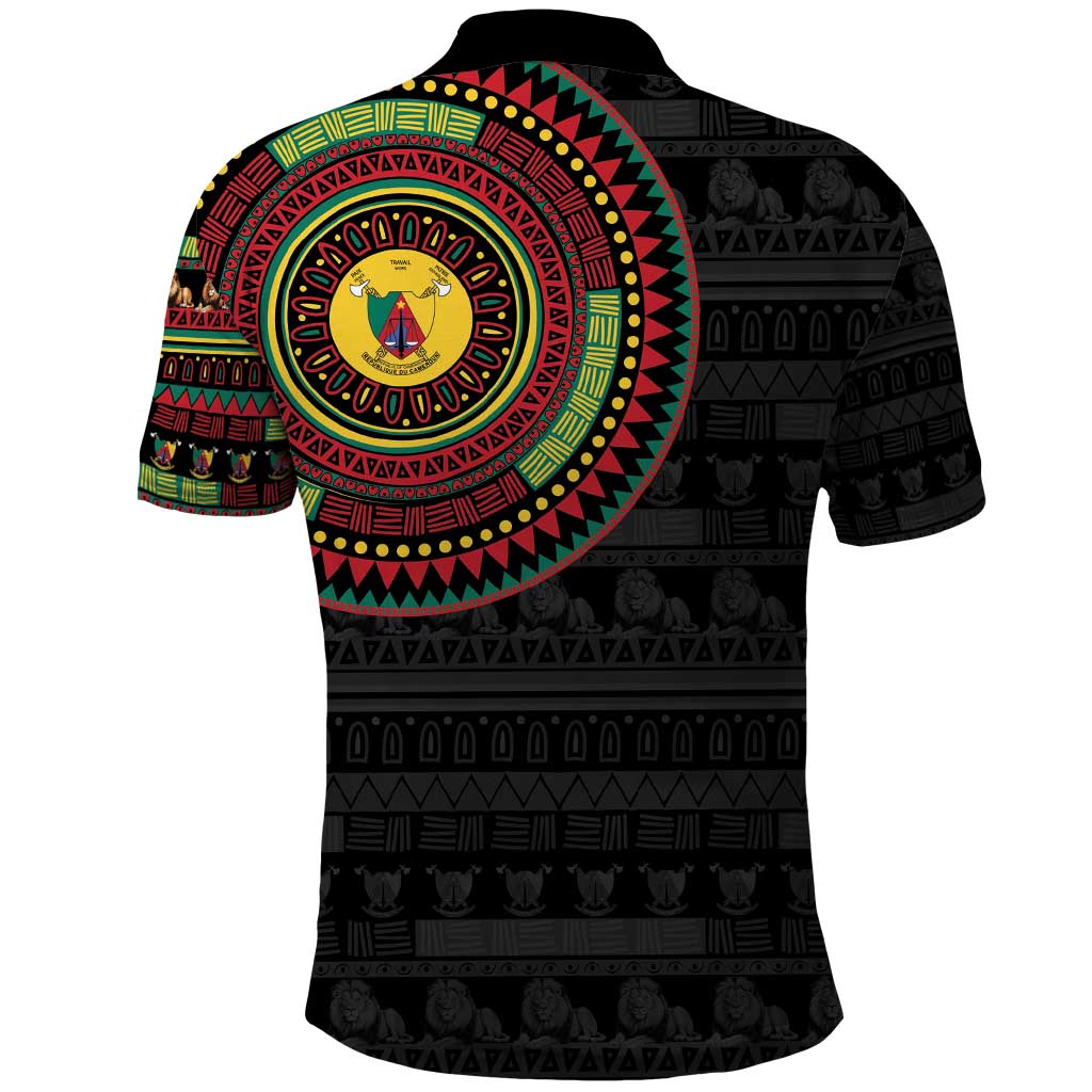 Cameroon Polo Shirt African Tribal Pattern LT15