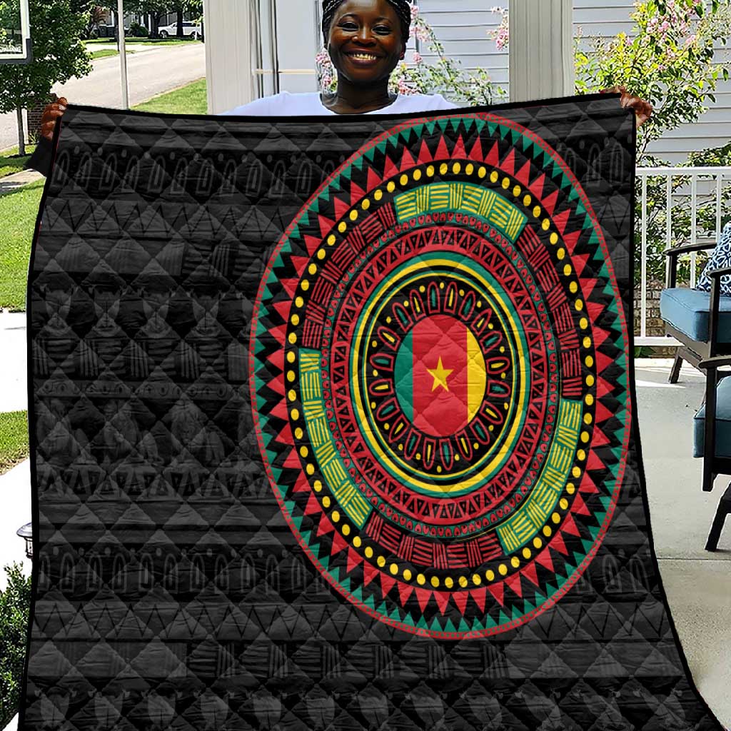 Cameroon African Tribal Pattern Quilt Chest Arm Tattoo LT15