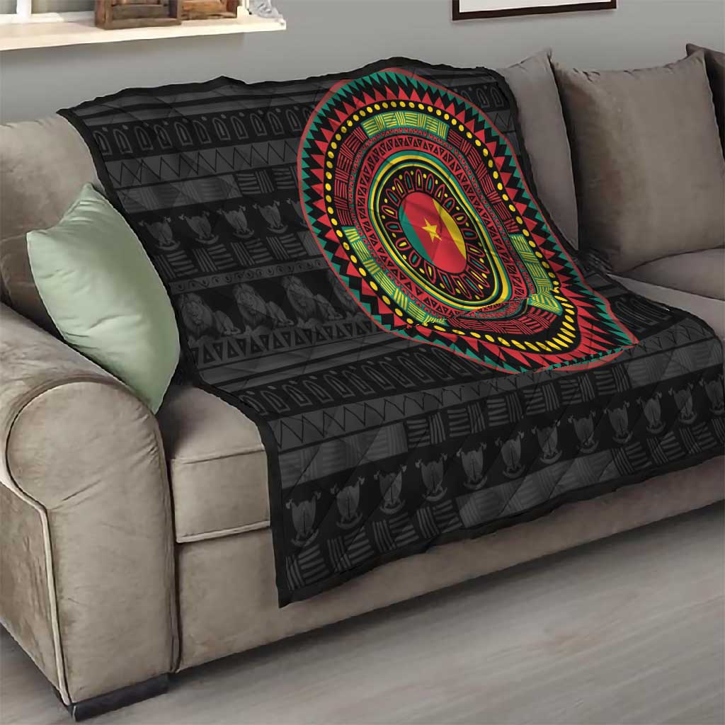 Cameroon African Tribal Pattern Quilt Chest Arm Tattoo LT15