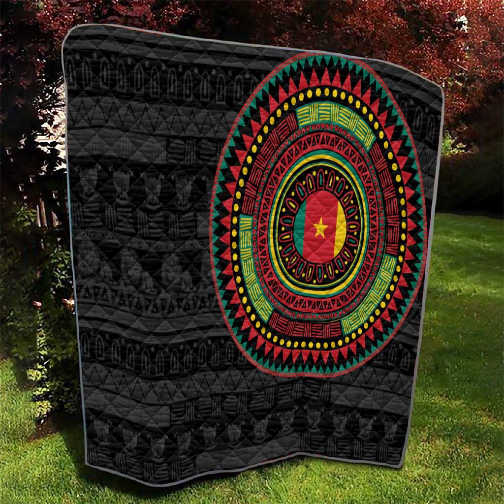 Cameroon African Tribal Pattern Quilt Chest Arm Tattoo LT15