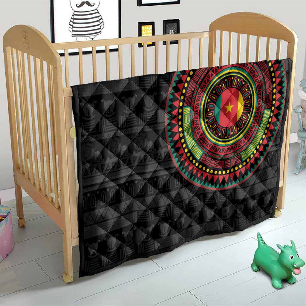 Cameroon African Tribal Pattern Quilt Chest Arm Tattoo LT15
