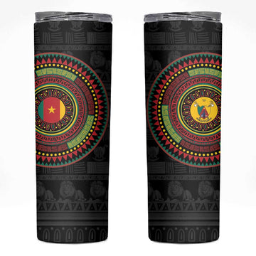 Cameroon African Tribal Pattern Skinny Tumbler Chest Arm Tattoo LT15