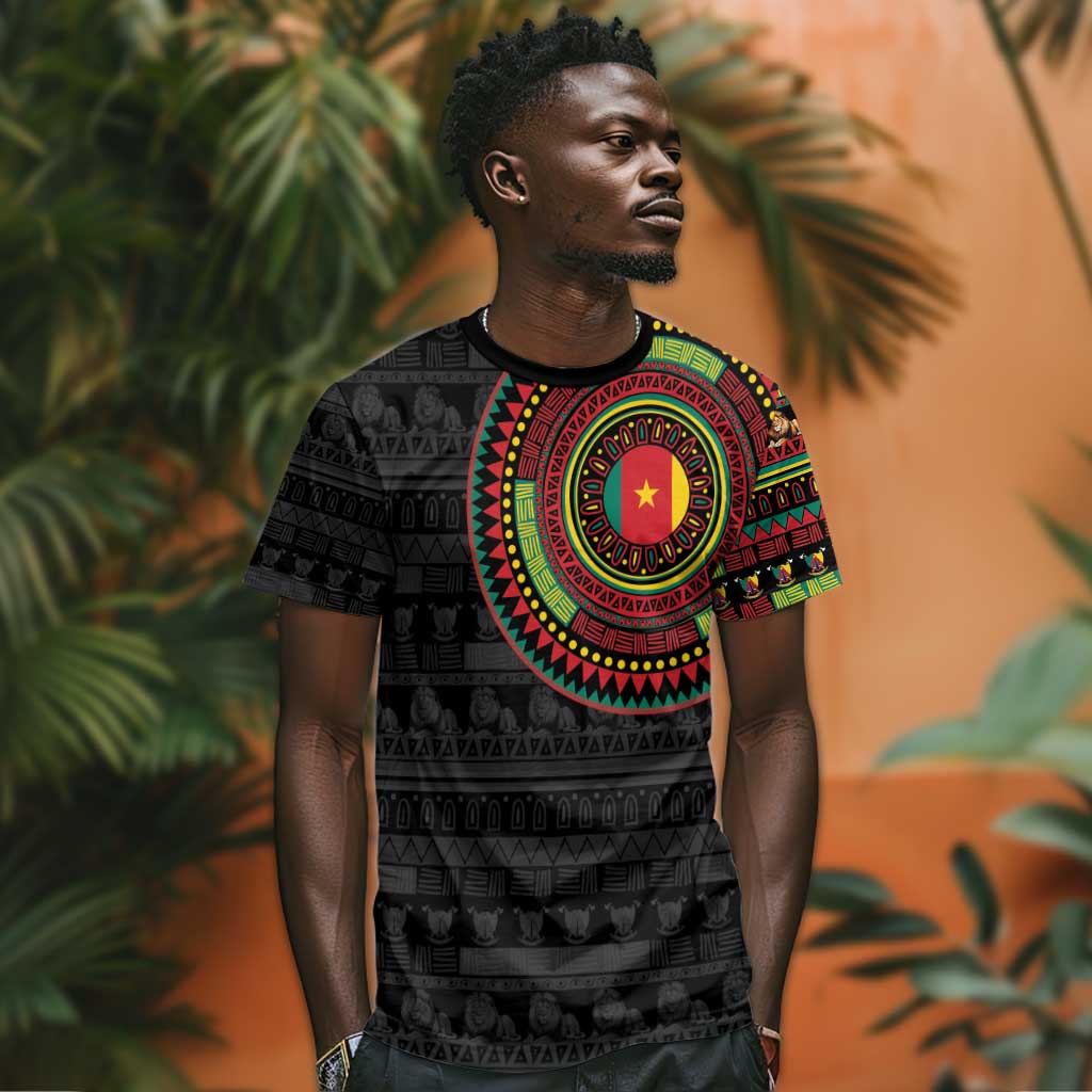Cameroon African Tribal Pattern T shirt Chest Arm Tattoo LT15
