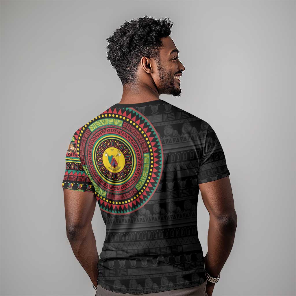 Cameroon African Tribal Pattern T shirt Chest Arm Tattoo LT15