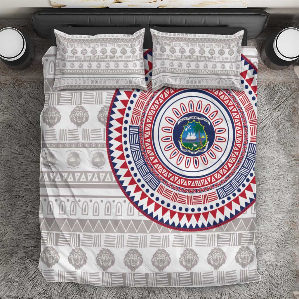 Liberia African Tribal Pattern Bedding Set Chest Arm Tattoo LT15
