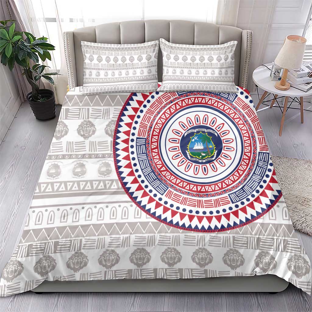 Liberia African Tribal Pattern Bedding Set Chest Arm Tattoo LT15