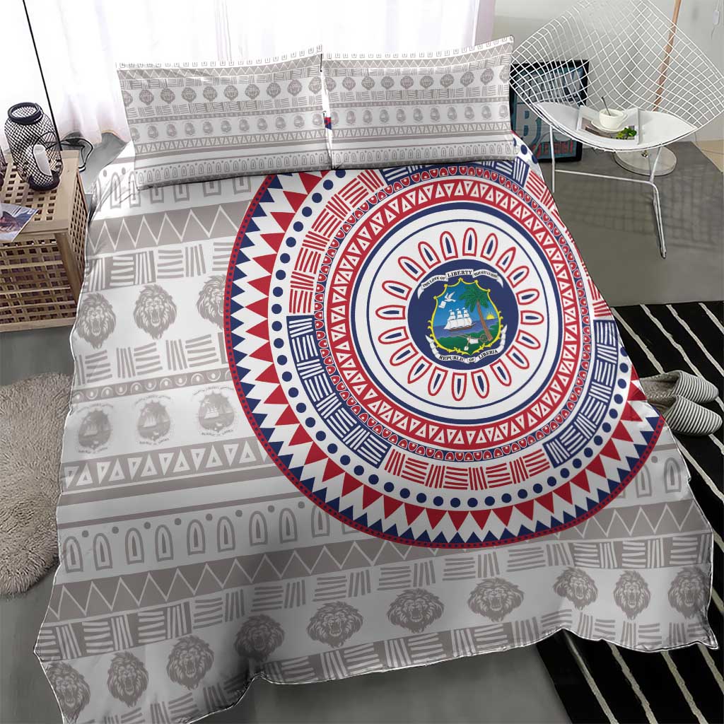 Liberia African Tribal Pattern Bedding Set Chest Arm Tattoo LT15