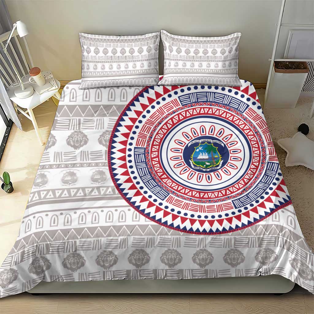 Liberia African Tribal Pattern Bedding Set Chest Arm Tattoo LT15