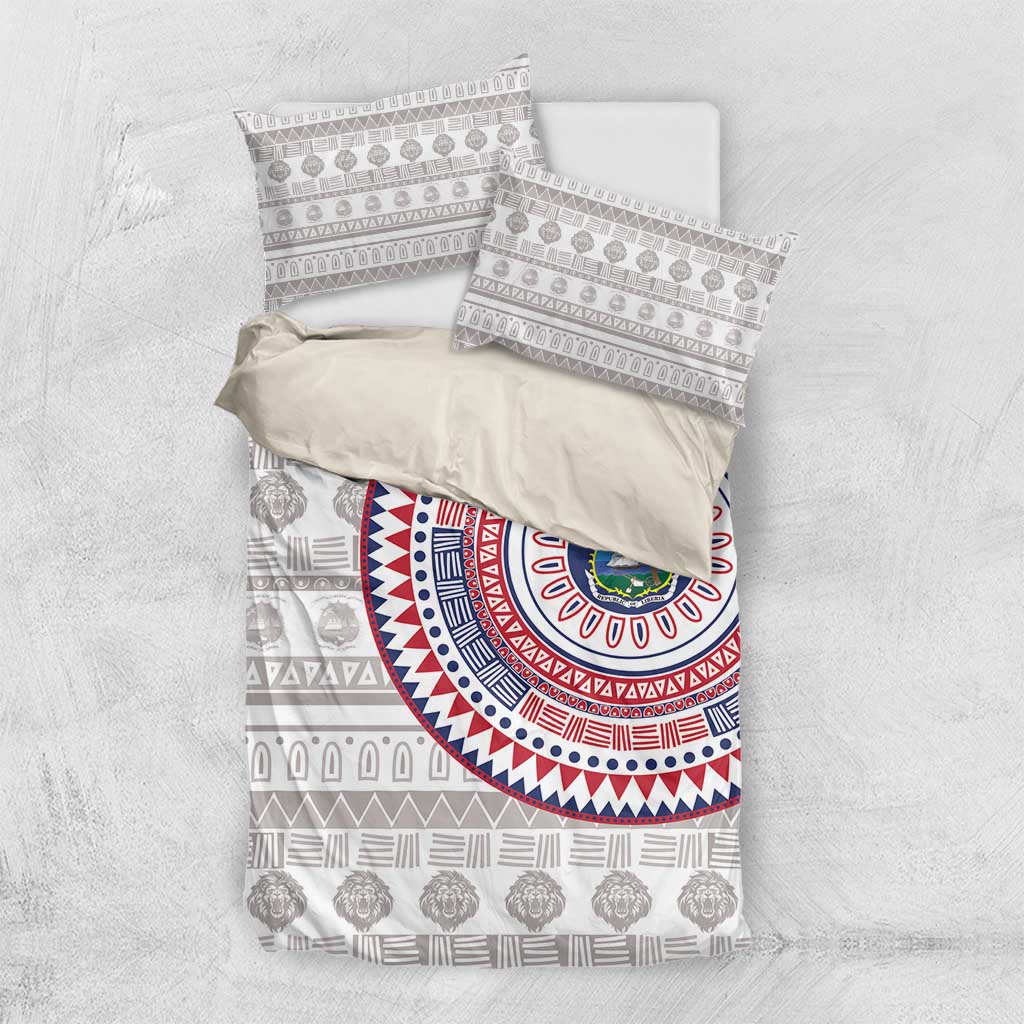 Liberia African Tribal Pattern Bedding Set Chest Arm Tattoo LT15
