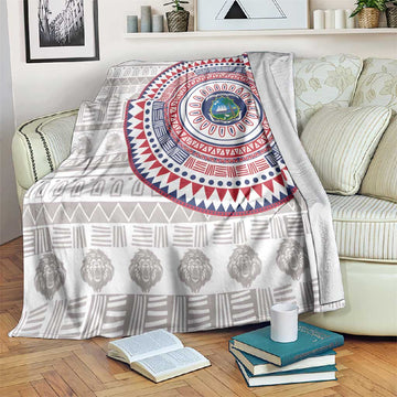 Liberia African Tribal Pattern Blanket Chest Arm Tattoo LT15