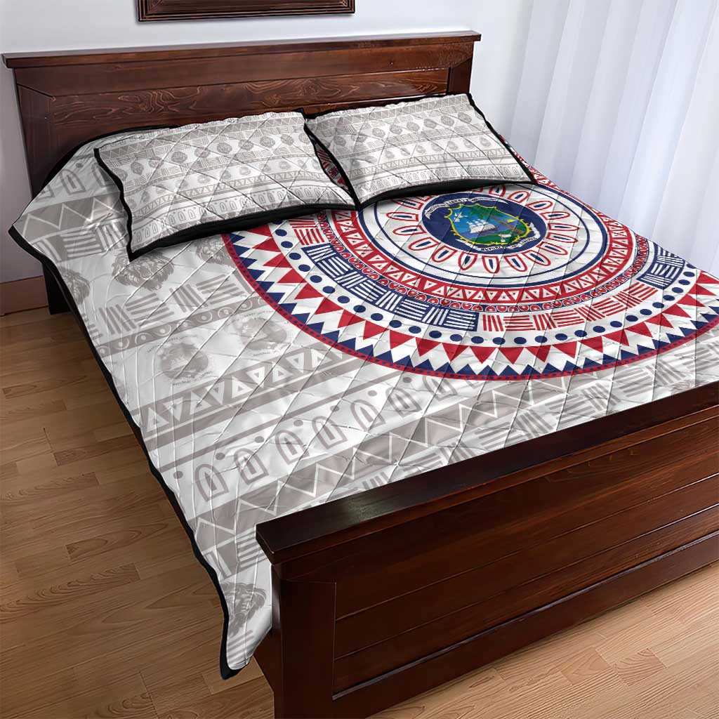 Liberia African Tribal Pattern Quilt Bed Set Chest Arm Tattoo LT15