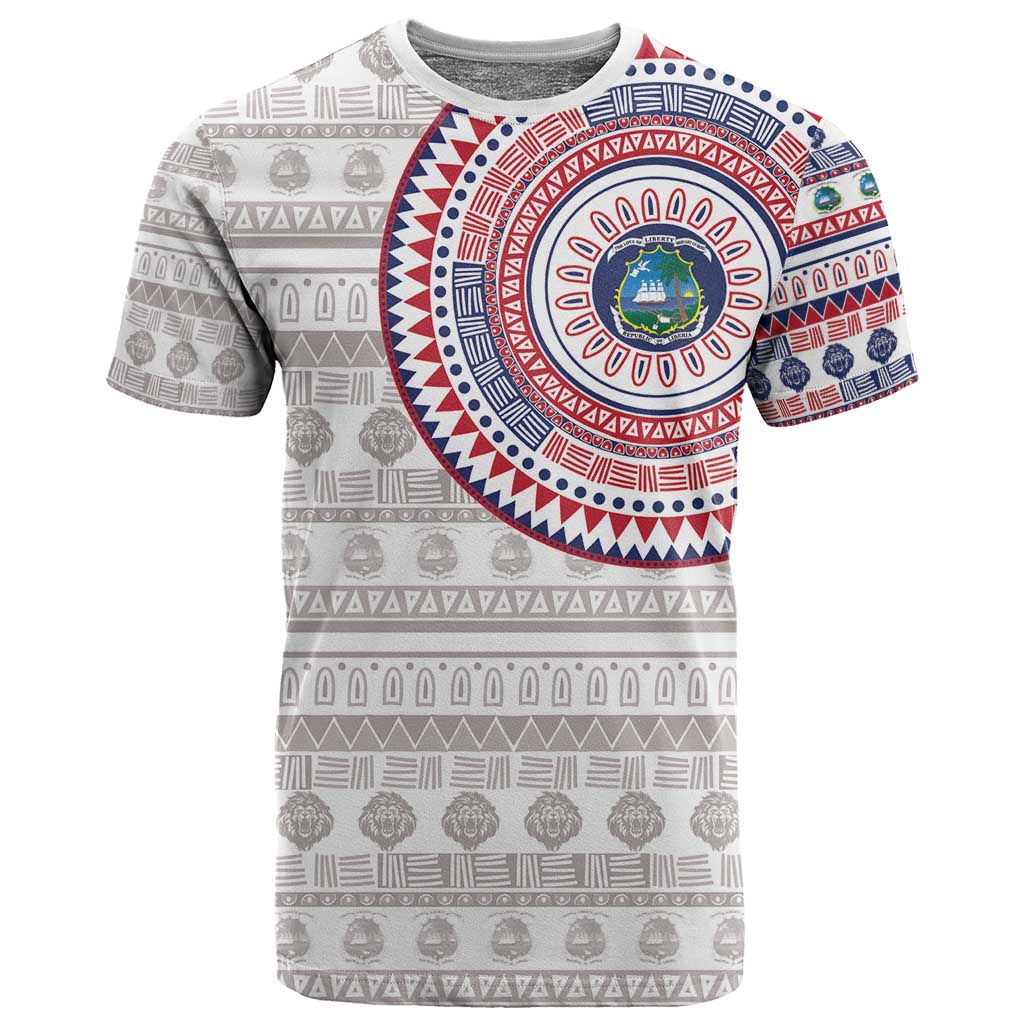 Liberia African Tribal Pattern T shirt Chest Arm Tattoo LT15