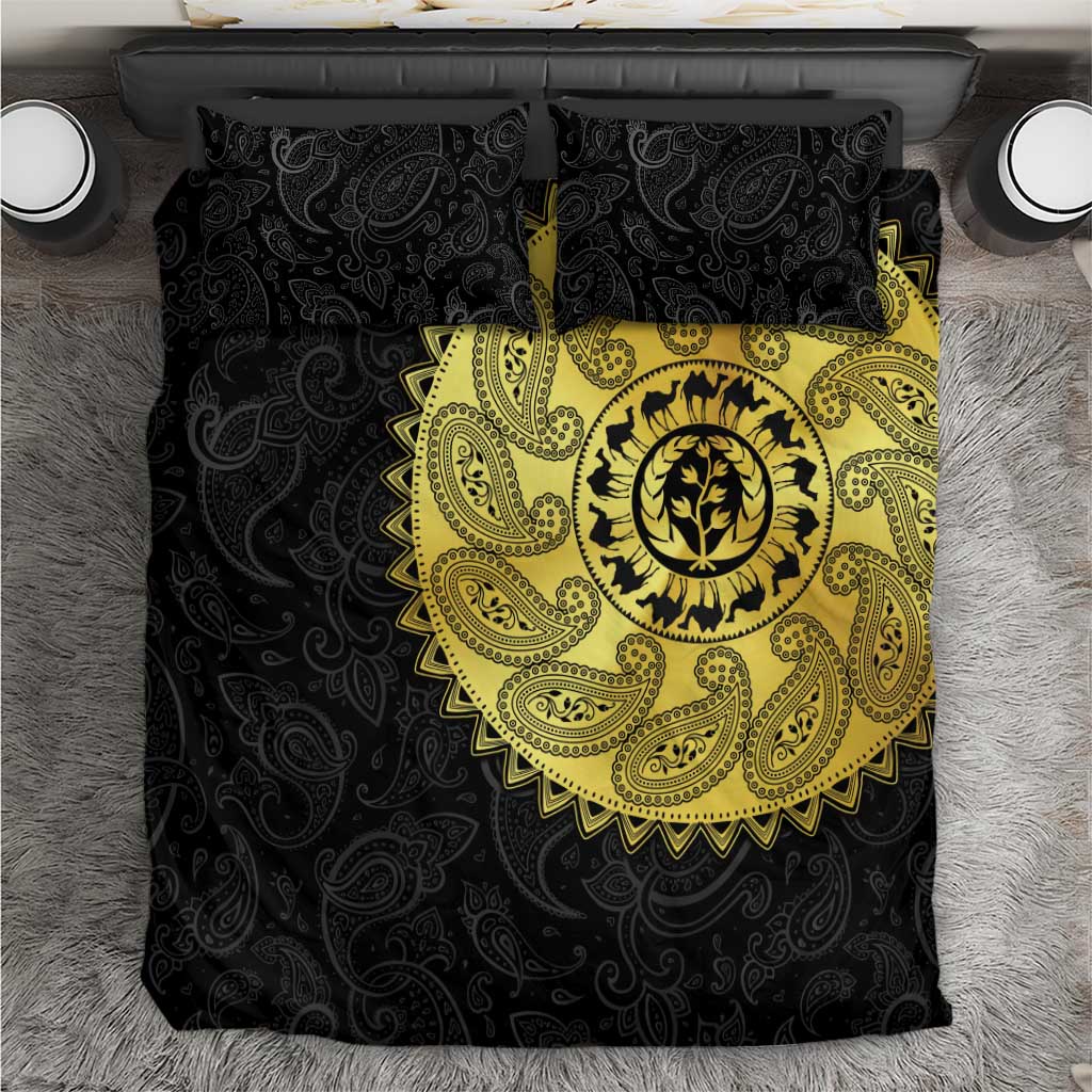 Eritrea African Tribal Mix Paisley Pattern Bedding Set Chest Arm Tattoo LT15