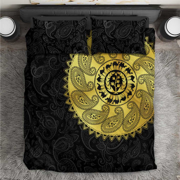 Eritrea African Tribal Mix Paisley Pattern Bedding Set Chest Arm Tattoo LT15