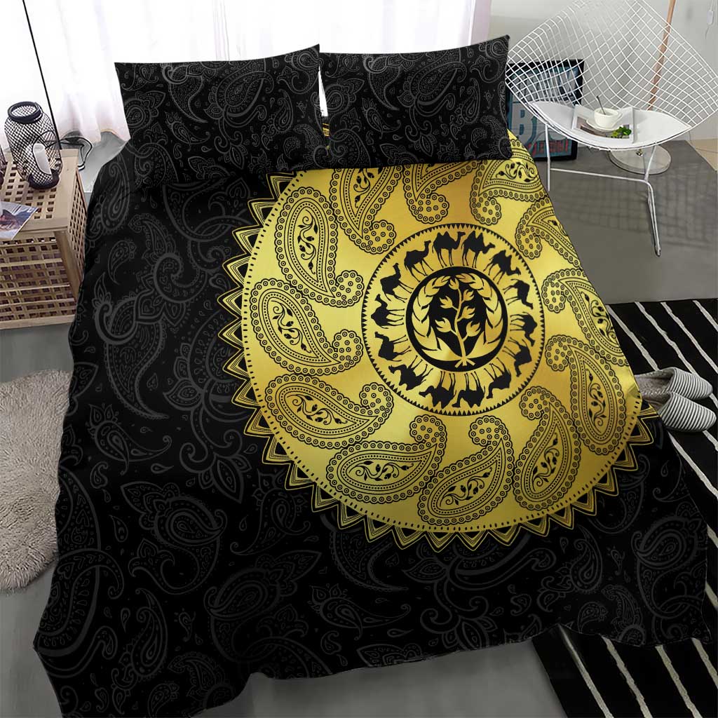 Eritrea African Tribal Mix Paisley Pattern Bedding Set Chest Arm Tattoo LT15