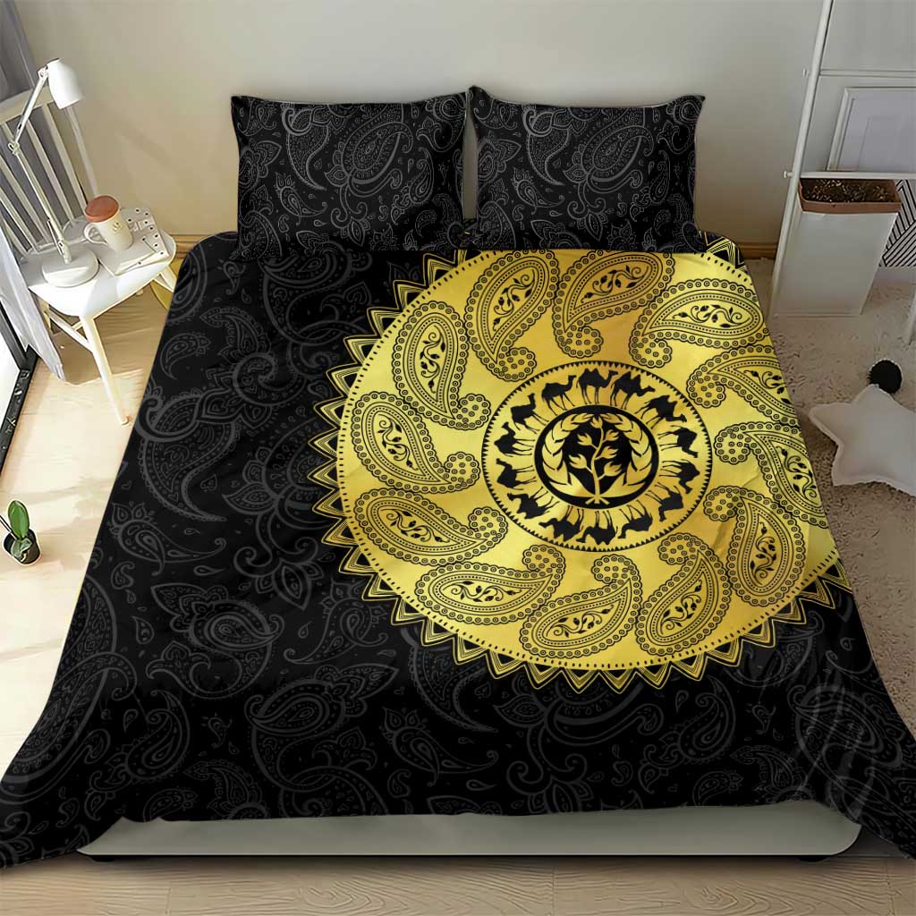 Eritrea African Tribal Mix Paisley Pattern Bedding Set Chest Arm Tattoo LT15