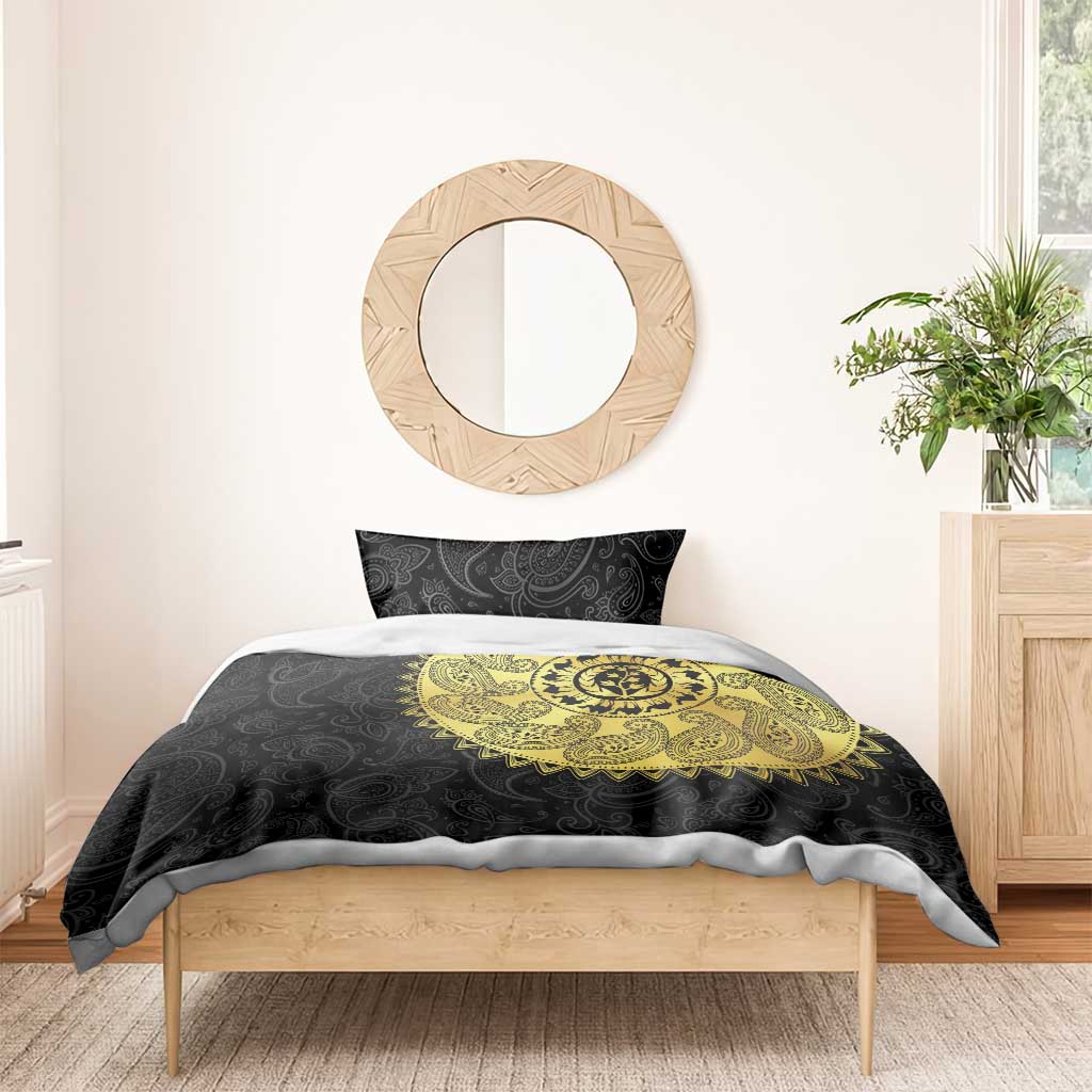 Eritrea African Tribal Mix Paisley Pattern Bedding Set Chest Arm Tattoo LT15
