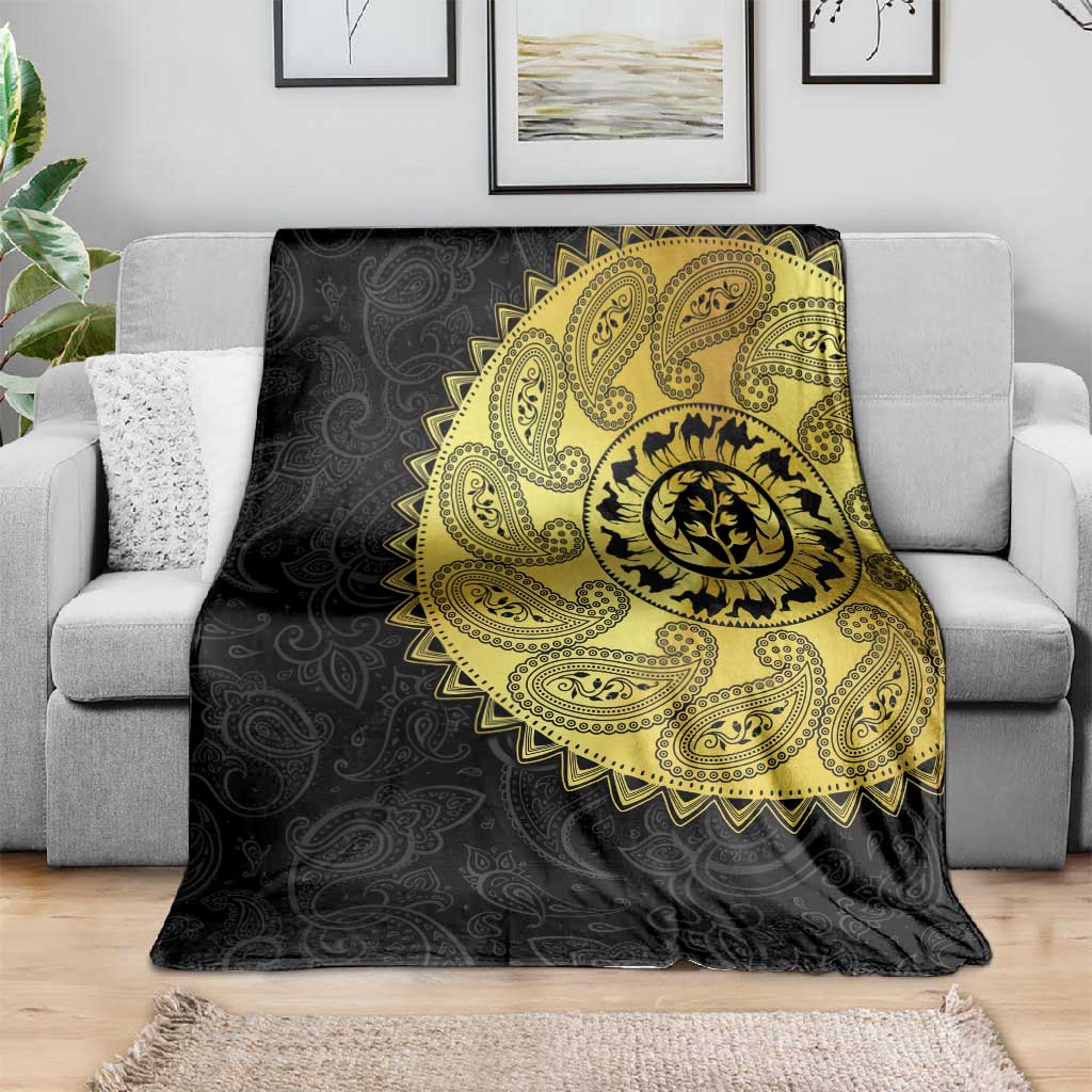 Eritrea African Tribal Mix Paisley Pattern Blanket Chest Arm Tattoo LT15