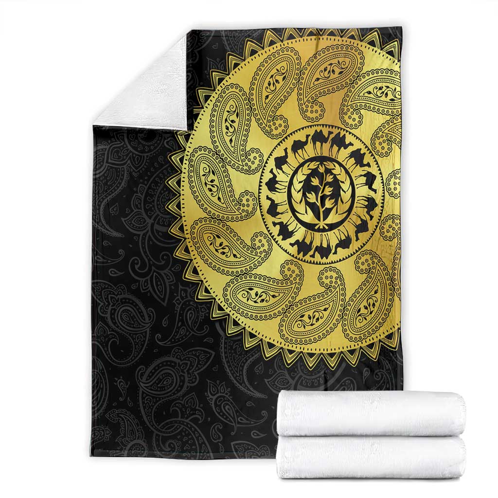 Eritrea African Tribal Mix Paisley Pattern Blanket Chest Arm Tattoo LT15