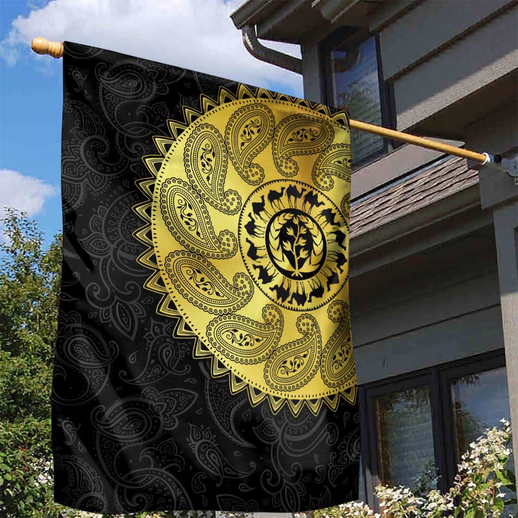 Eritrea African Tribal Mix Paisley Pattern Garden Flag Chest Arm Tattoo LT15