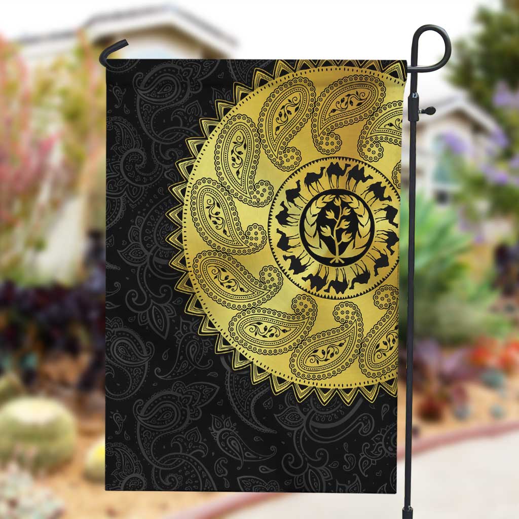 Eritrea African Tribal Mix Paisley Pattern Garden Flag Chest Arm Tattoo LT15