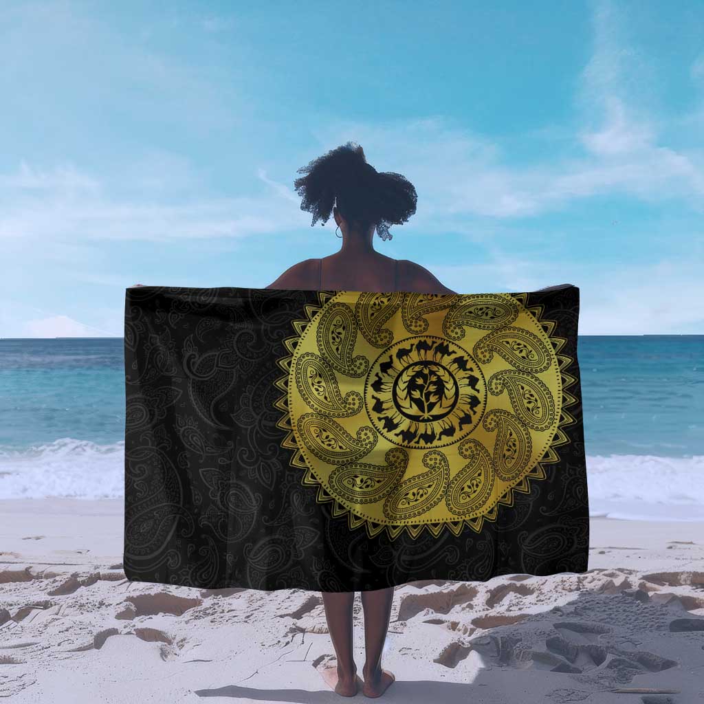 Eritrea African Tribal Mix Paisley Pattern Sarong Chest Arm Tattoo LT15