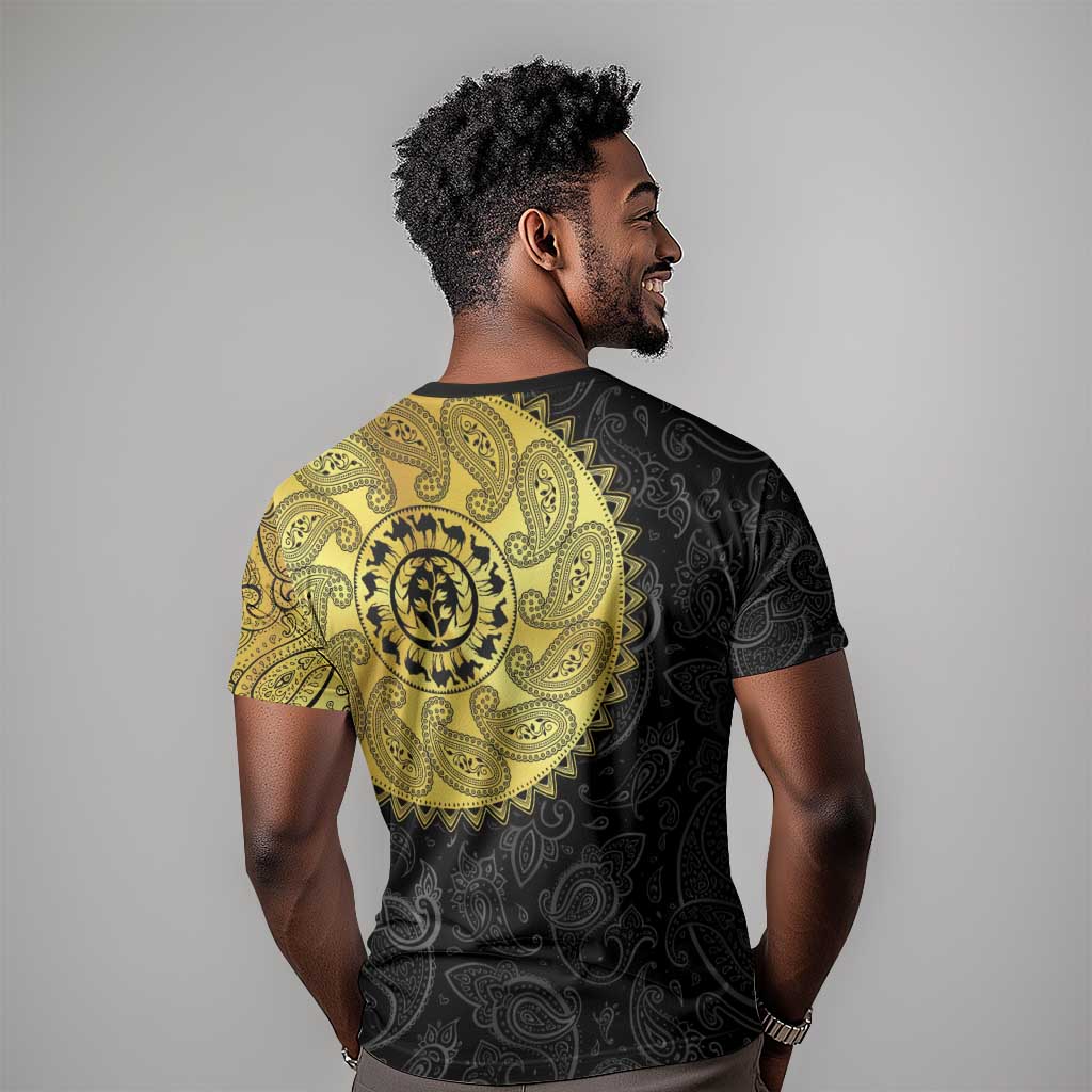 Eritrea African Tribal Mix Paisley Pattern T shirt Chest Arm Tattoo LT15